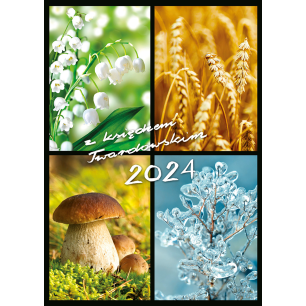 Kalendarz 2024 z ks. Twardowskim – 4 pory roku