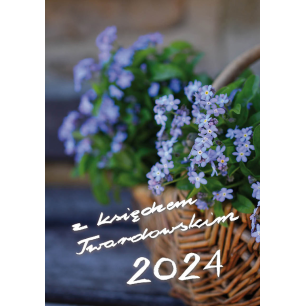 Kalendarz 2024 z ks. Twardowskim – niezapominajka