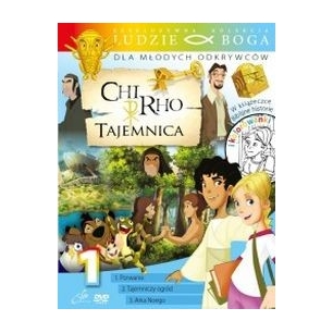 CHI RHO Tajemnica - kolekcja LUDZIE BOGA dla młodych odkrywców - książeczka nr 1 z DVD