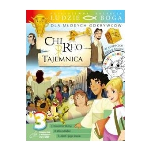 CHI RHO Tajemnica - kolekcja LUDZIE BOGA dla młodych odkrywców - książeczka nr 3 z DVD