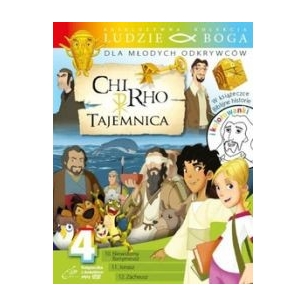 CHI RHO Tajemnica - kolekcja LUDZIE BOGA dla młodych odkrywców - książeczka nr 4 z DVD