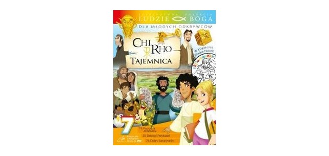 CHI RHO Tajemnica - kolekcja LUDZIE BOGA dla młodych odkrywców - książeczka nr 7 z DVD