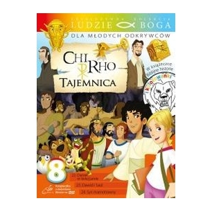 CHI RHO Tajemnica - kolekcja LUDZIE BOGA dla młodych odkrywców - książeczka nr 8 z DVD