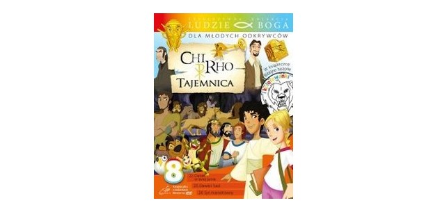 CHI RHO Tajemnica - kolekcja LUDZIE BOGA dla młodych odkrywców - książeczka nr 8 z DVD