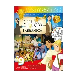 CHI RHO Tajemnica - kolekcja LUDZIE BOGA dla młodych odkrywców - książeczka nr 9 z DVD