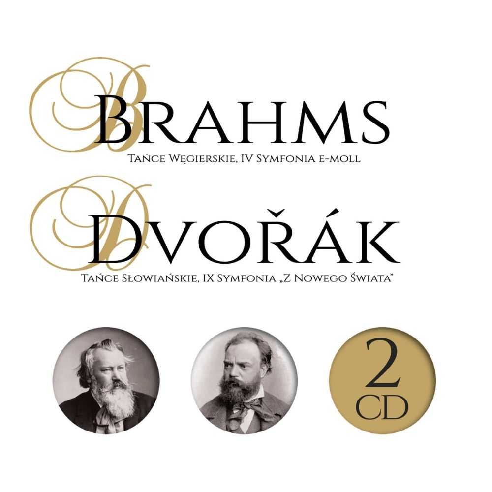 Wielcy kompozytorzy - Brahms, Dvorak  (2 CD)